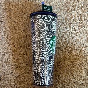STARBUCKS Glow in the Dark Halloween Tumbler